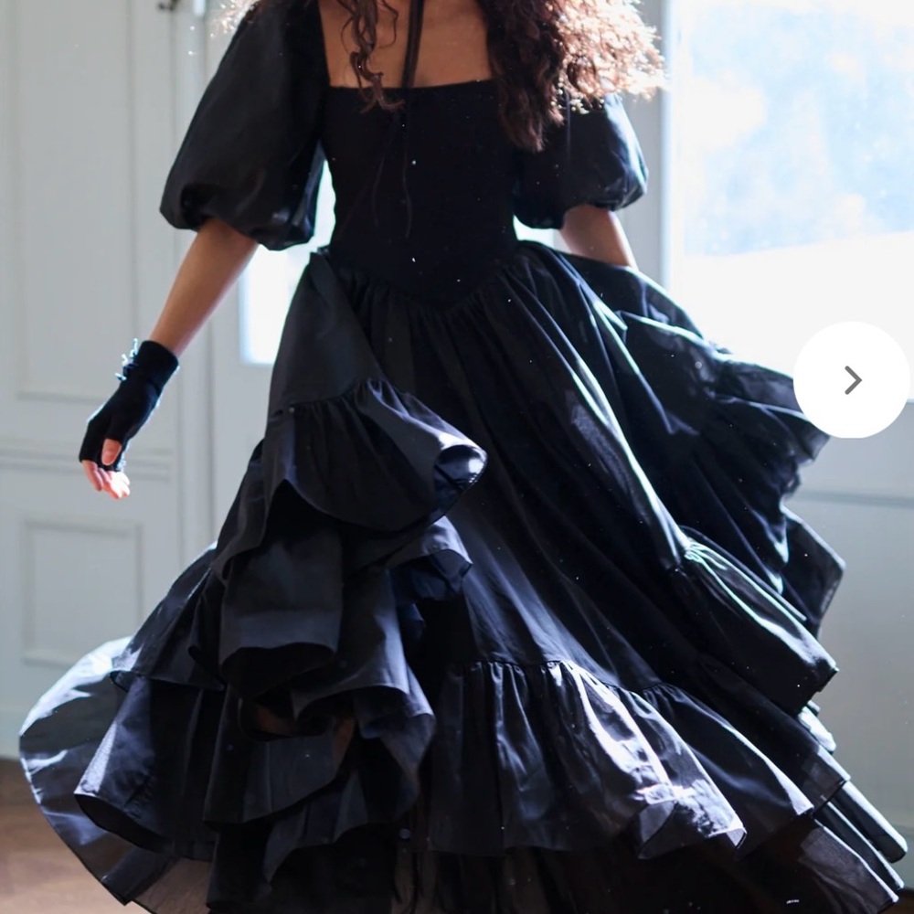 Selkie Caviar Turner Dress